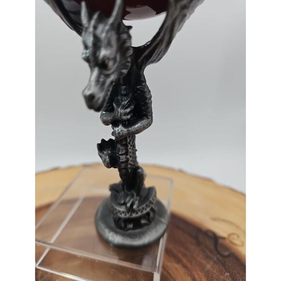 1.3lb 75mm Carnelian Quartz W/Dragon Stand - Picture 9 of 12